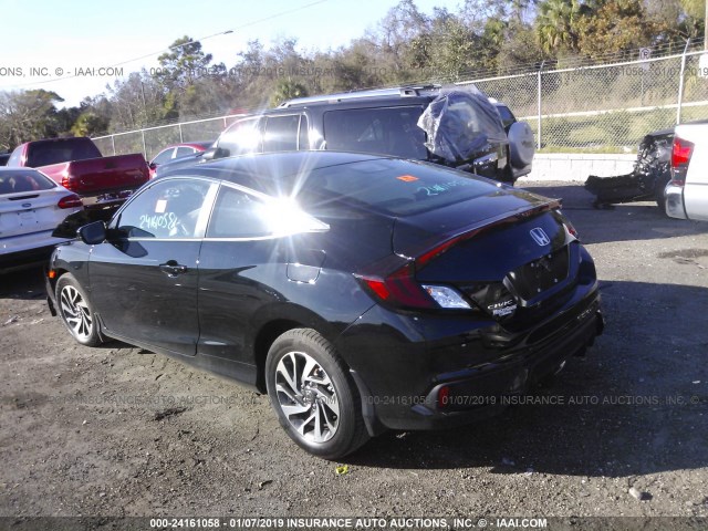 2HGFC4B87KH300355 - 2019 HONDA CIVIC SPORT 黑色 照片 3