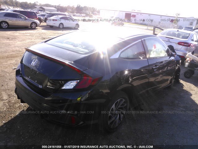 2HGFC4B87KH300355 - 2019 HONDA CIVIC SPORT 黑色 照片 4
