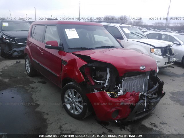 KNDJT2A60D7488311 - 2013 KIA SOUL +/!/SPORT RED photo 1