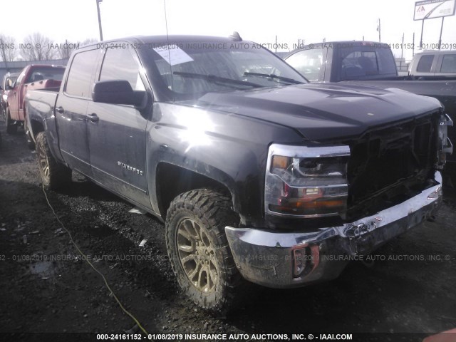 3GCUKREC6GG266096 - 2016 CHEVROLET SILVERADO K1500 LT BLACK photo 1