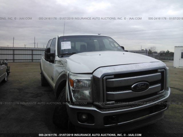 1FT7W2BT9CEC04531 - 2012 FORD F250 SUPER DUTY WHITE photo 1