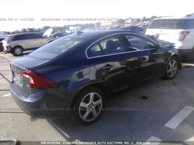 YV1612FS4D2206776 - 2013 VOLVO S60 T5 GRAY photo 4