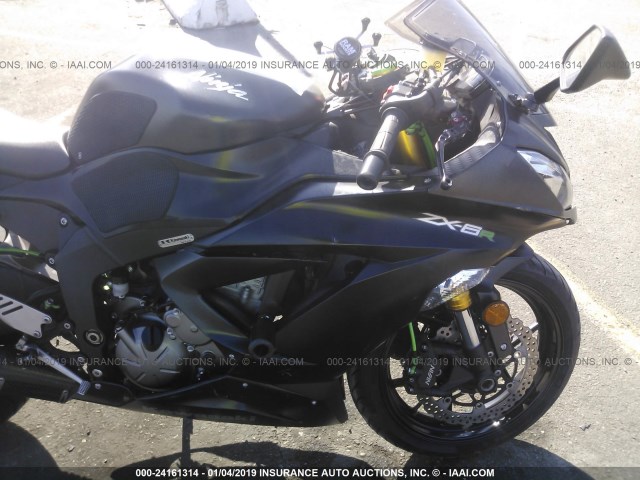 JKBZXJE1XFA015012 - 2015 KAWASAKI ZX636 E BLACK photo 5