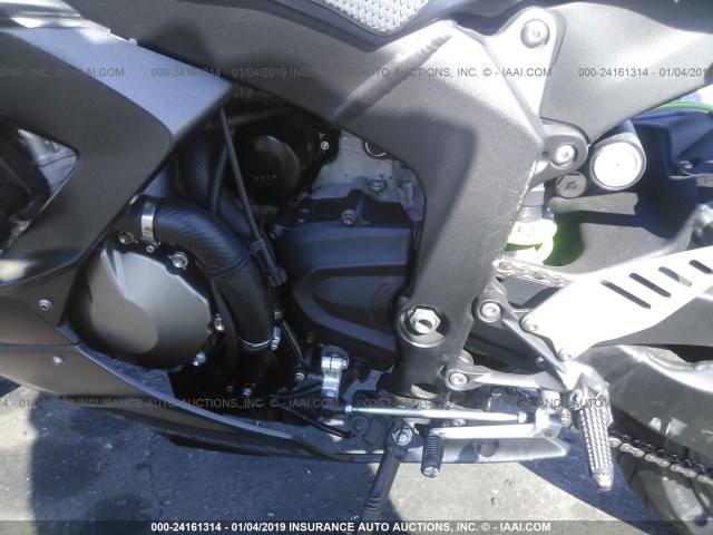 JKBZXJE1XFA015012 - 2015 KAWASAKI ZX636 E BLACK photo 9