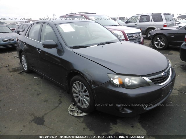 JF1GE61648H522882 - 2008 SUBARU IMPREZA 2.5I GRAY photo 1