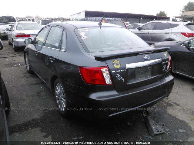 JF1GE61648H522882 - 2008 SUBARU IMPREZA 2.5I GRAY photo 3