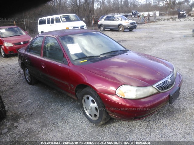 1MEFM6537YK618497 - 2000 MERCURY MYSTIQUE GS/SPORT RED photo 1