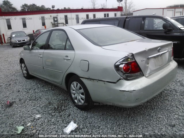 4T1BE32K26U735358 - 2006 TOYOTA CAMRY LE/XLE/SE SILVER photo 3