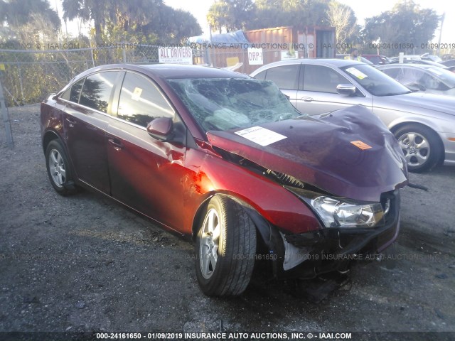 1G1PE5SB6G7146280 - 2016 CHEVROLET CRUZE LIMITED LT RED photo 1