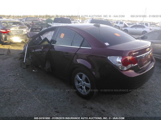 1G1PE5SB6G7146280 - 2016 CHEVROLET CRUZE LIMITED LT RED photo 3