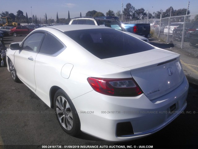 1HGCT1B37EA010299 - 2014 HONDA Accord LX-S WHITE photo 3