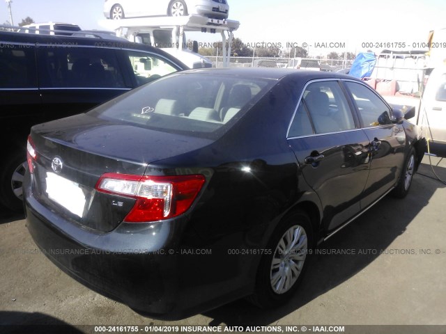 4T4BF1FK9CR178641 - 2012 TOYOTA CAMRY SE/LE/XLE 深蓝色 照片 4