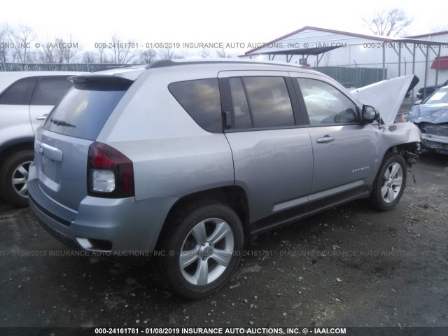 1C4NJDBBXGD521500 - 2016 JEEP COMPASS SPORT GRAY photo 4