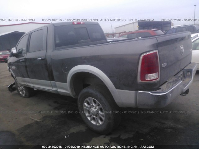 3C6UR5FL4HG772490 - 2017 RAM 2500 LARAMIE GRAY photo 3