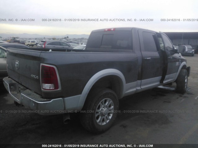 3C6UR5FL4HG772490 - 2017 RAM 2500 LARAMIE GRAY photo 4