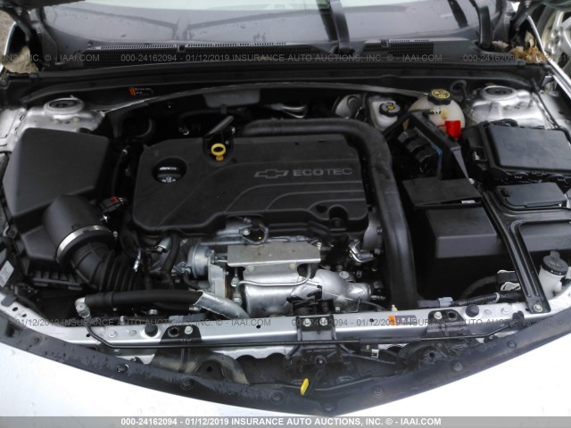 1G1ZB5ST2HF249116 - 2017 CHEVROLET MALIBU LS SILVER photo 10
