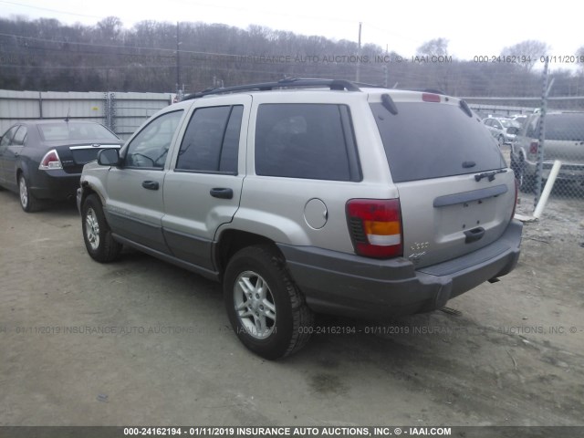1J4GW48S84C294482 - 2004 JEEP GRAND CHEROKEE LAREDO/COLUMBIA/FREEDOM 棕色 照片 3