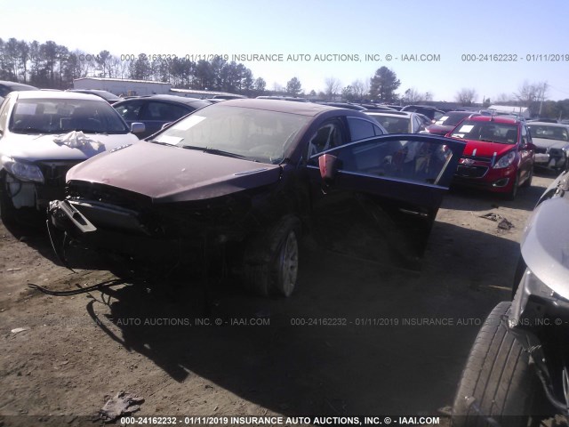 1G4GE5EV7AF321982 - 2010 BUICK LACROSSE CXS BURGUNDY photo 2