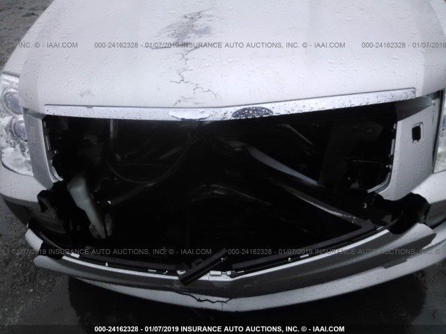 1G60X670360214324 - 2006 CADILLAC STS-V SILVER photo 6