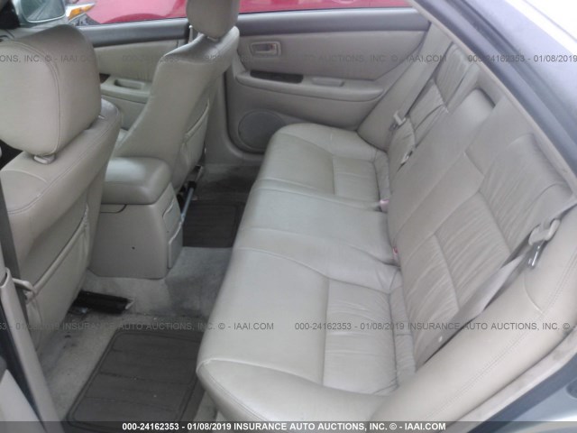 JT8BF28GX10310743 - 2001 LEXUS ES 300 SILVER photo 8