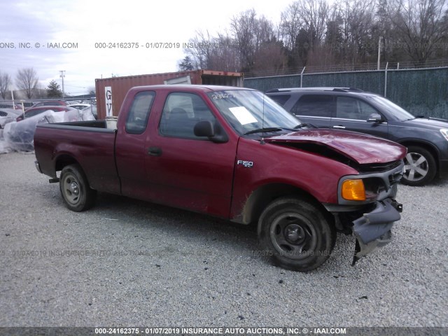 2FTRX17294CA81014 - 2004 FORD F-150 HERITAGE CLASSIC RED photo 1