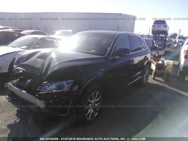 WA1LFAFP8CA056881 - 2012 AUDI Q5 PREMIUM PLUS BLACK photo 2