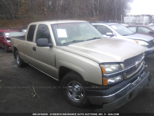 2GCEC19T241204955 - 2004 CHEVROLET SILVERADO C1500 GOLD photo 1