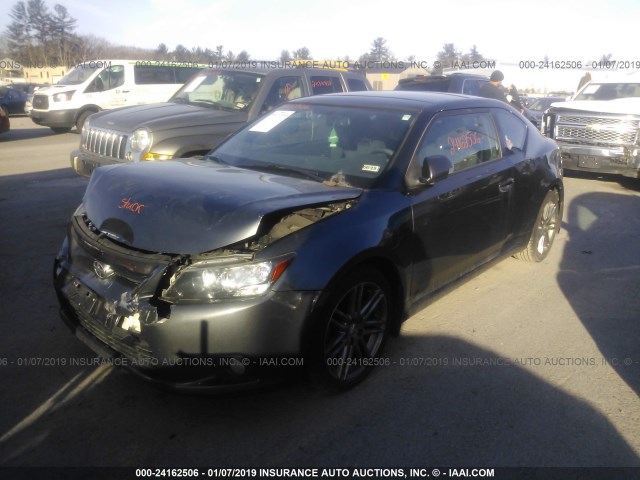 JTKJF5C79C3035561 - 2012 TOYOTA SCION TC ნაცრისფერი ფოტო 2