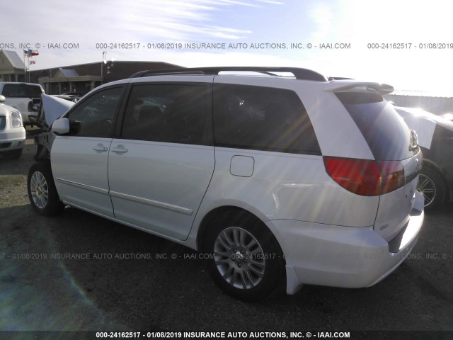 5TDYK4CC5AS325302 - 2010 TOYOTA SIENNA XLE/XLE LIMITED WHITE photo 3