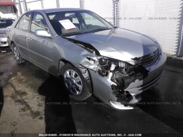 4T1BE32K92U011256 - 2002 TOYOTA CAMRY LE/XLE/SE SILVER photo 6