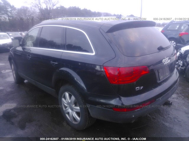 WA1BY74L47D051092 - 2007 AUDI Q7 3.6 QUATTRO PREMIUM BLACK photo 3