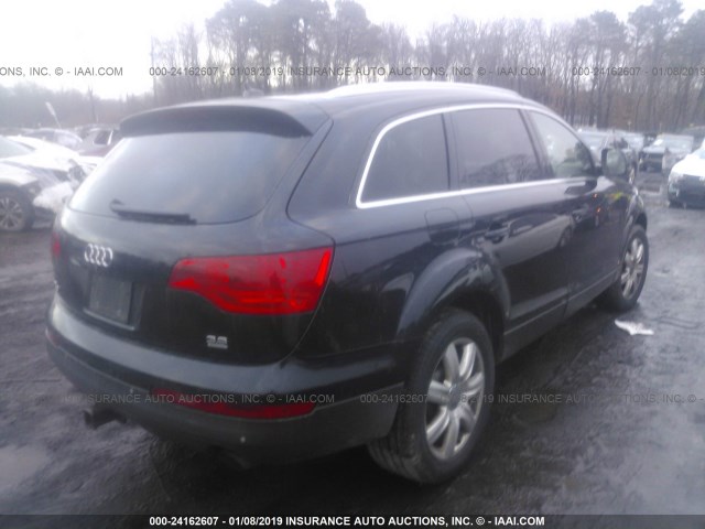 WA1BY74L47D051092 - 2007 AUDI Q7 3.6 QUATTRO PREMIUM BLACK photo 4