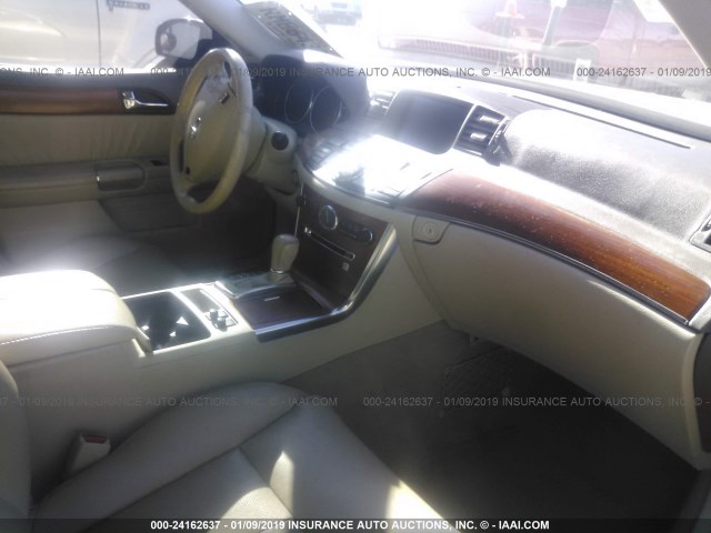 JNKAY01E57M304725 - 2007 INFINITI M35 SPORT GOLD photo 5