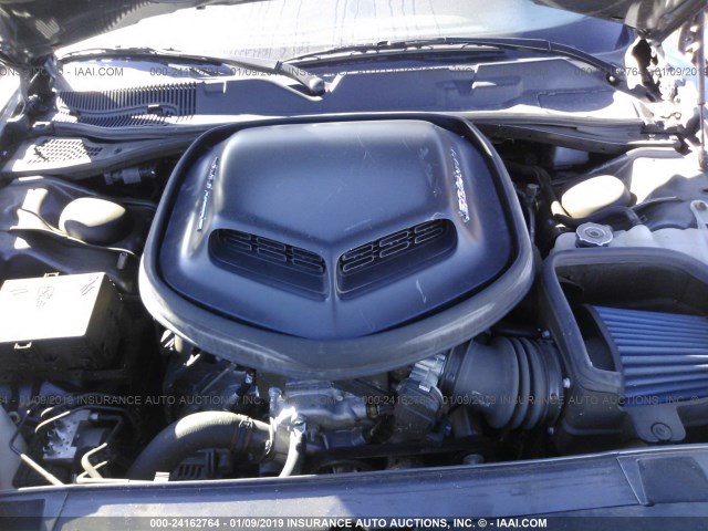 2C3CDZFJ1GH299904 - 2016 DODGE CHALLENGER R/T SCAT PACK BLACK photo 10