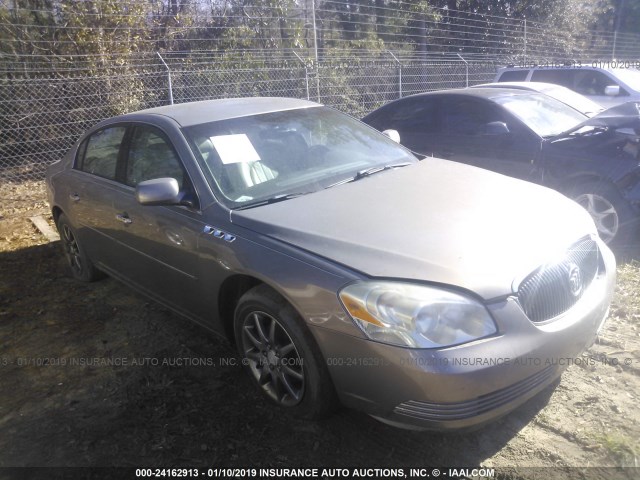 1G4HD57257U102727 - 2007 BUICK LUCERNE CXL BROWN photo 1