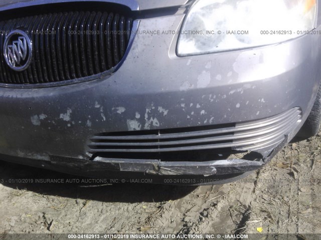 1G4HD57257U102727 - 2007 BUICK LUCERNE CXL BROWN photo 6