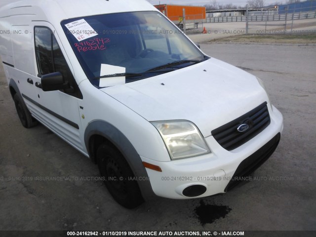 NM0LS7BN9CT087938 - 2012 FORD TRANSIT CONNECT XLT WHITE photo 1