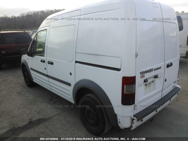 NM0LS7BN9CT087938 - 2012 FORD TRANSIT CONNECT XLT WHITE photo 3