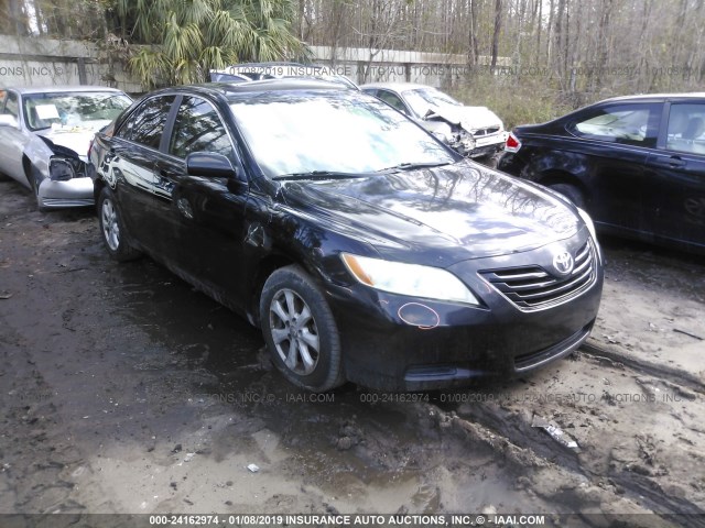 4T1BE46K48U244941 - 2008 TOYOTA CAMRY CE/LE/XLE/SE BLACK photo 1
