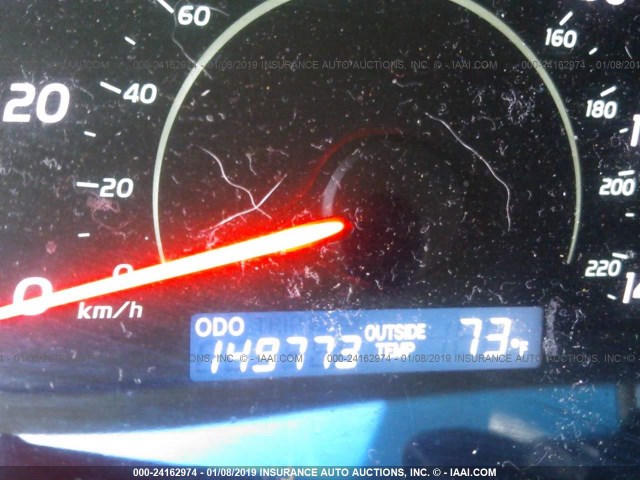 4T1BE46K48U244941 - 2008 TOYOTA CAMRY CE/LE/XLE/SE BLACK photo 7