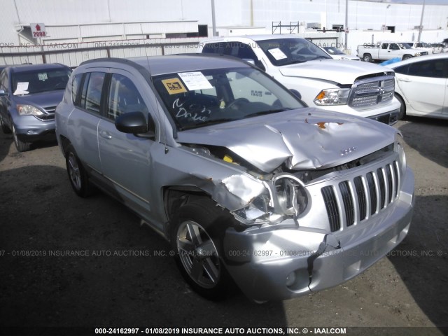 1J4NT4FB6AD608932 - 2010 JEEP COMPASS SPORT SILVER photo 1