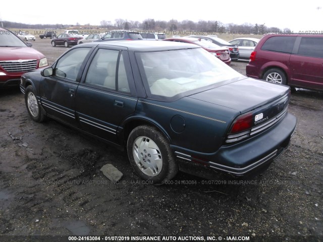 1G3WH52M8VF335270 - 1997 OLDSMOBILE CUTLASS SUPREME SL GREEN photo 3