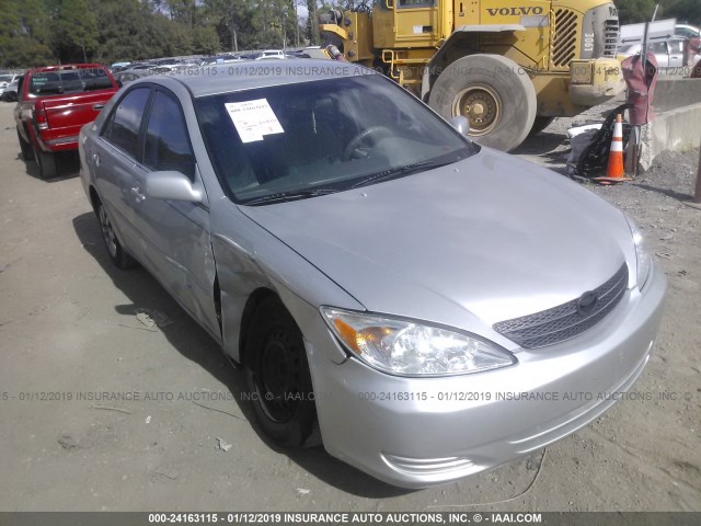 4T1BE32K24U922970 - 2004 TOYOTA CAMRY LE/XLE/SE SILVER photo 1