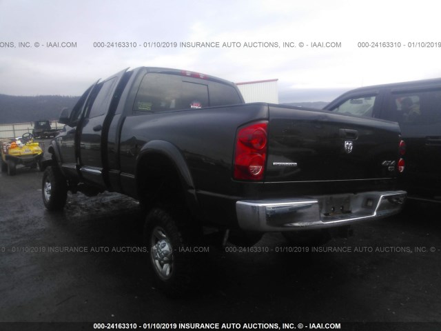 3D3MX39A47G841987 - 2007 DODGE RAM 3500 BLACK photo 3