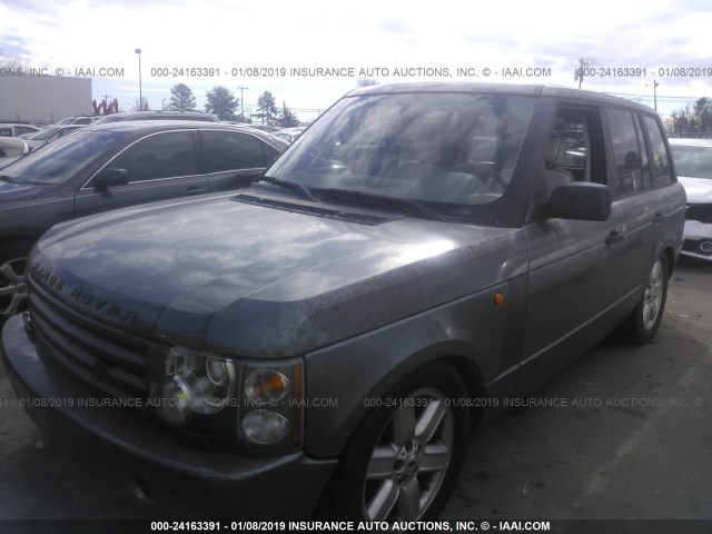 SALME11414A146653 - 2004 LAND ROVER RANGE ROVER HSE GREEN photo 2