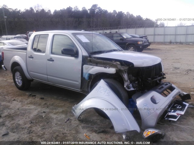 1N6AD0ER0GN763128 - 2016 NISSAN FRONTIER S/SV/SL/PRO-4X SILVER photo 1