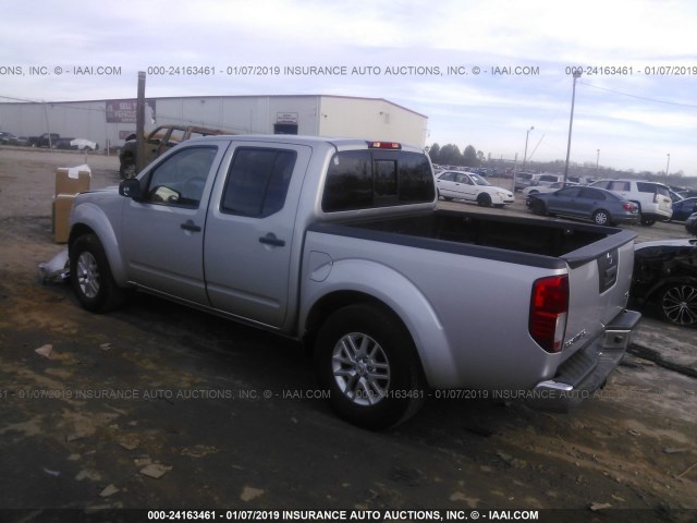 1N6AD0ER0GN763128 - 2016 NISSAN FRONTIER S/SV/SL/PRO-4X SILVER photo 3