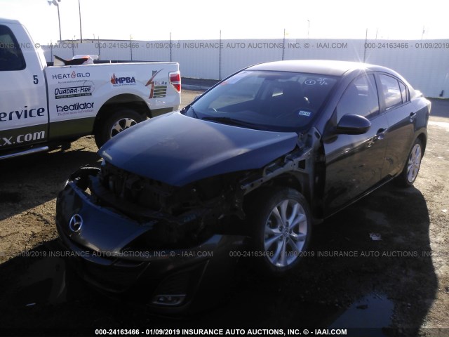 JM1BL1S5XA1346101 - 2010 MAZDA 3 S GRAY photo 2