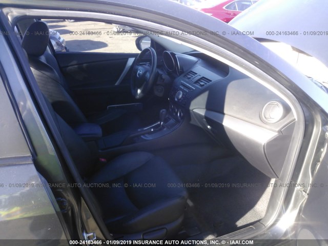 JM1BL1S5XA1346101 - 2010 MAZDA 3 S GRAY photo 5