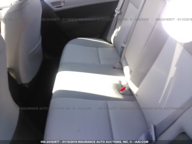 2T1BURHE1GC580649 - 2016 TOYOTA COROLLA L/LE/LE PLS/PRM/S/S PLS SILVER photo 8